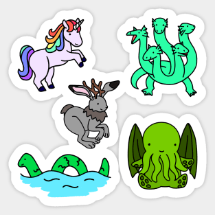 Miscellaneous Mythologies Sticker